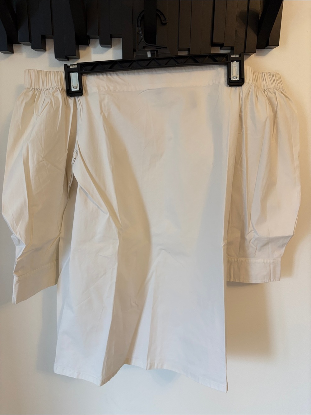 Theory Cream woman top with Soft A-Line Silhouette